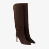 Alizze Knee Boot 85 Chocolate Suede Knee High Boots