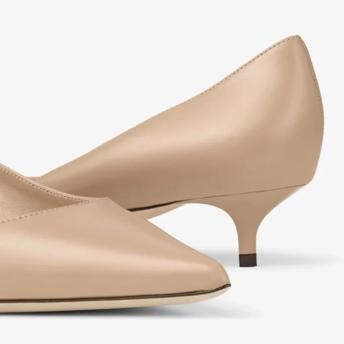 Amelia 35 Chai Calf Leather Pumps