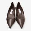 Amelia 35 Chocolate Calf Leather Pumps