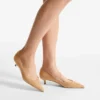 Amelia 35 Toffee Suede Pumps