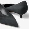Amelia Graphite Tonal Suede Pumps