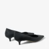 Amelia Graphite Tonal Suede Pumps