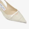 Amita 45 Natural Fine Raffia Slingbacks