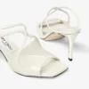 Anise 75 Latte Patent Leather Mules