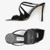 Anise 95 Black Patent Leather Mules