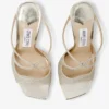 Anise 95 Platinum Ice Dusty Glitter Mules