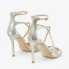 Azia 95 Champagne Glitter Leather Sandals