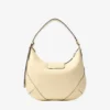 Bar Hobo Small Buttermilk Biker Leather Shoulder Bag