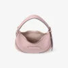 Bar Hobo Small Rose Biker Leather Shoulder Bag