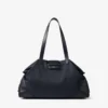 Bar Holdall Large Marine Nylon Holdall with Smooth Calf Leather Trim