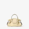 Bar Holdall Small Buttermilk Biker Leather Holdall Bag