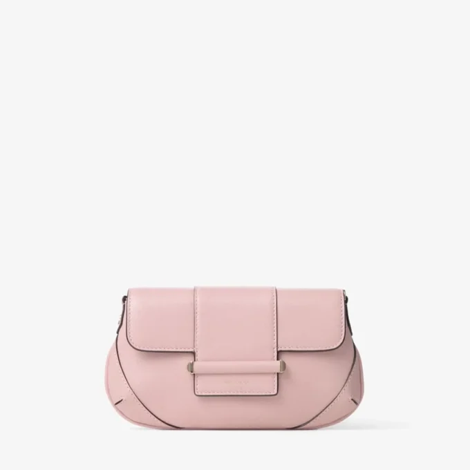 Bar Wallet with Chain Rose Biker Leather Wallet with Chain