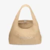 Beach Diamond Hobo Large Natural Raffia Shoulder Bag