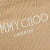 Beach Tote East-West Natural Raffia Embroidered Tote Bag