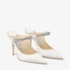 Bing 100 Ivory Satin Pumps