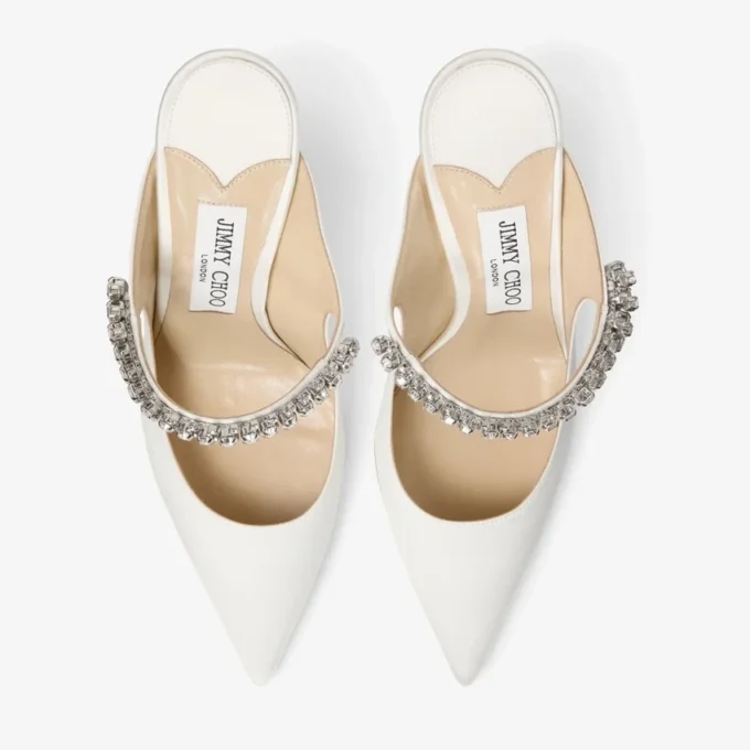 Bing 100 Ivory Satin Pumps