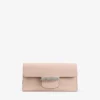 Bing Wallet with Chain Macaron Patent Leather Mini Shoulder Bag with Crystal Piece