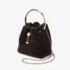 Bon Bon Chocolate Bucket Bag with Metal Handle