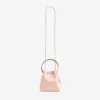 Bon Bon Macaron Satin Bag with Metal Handle