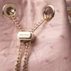 Bon Bon Rose Ostrich Leather Bag