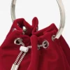 Bon Bon Ruby Red Velvet Bag