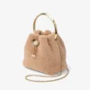 Bon Bon Toffee Bucket Bag with Metal Handle