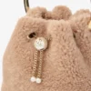 Bon Bon Toffee Bucket Bag with Metal Handle