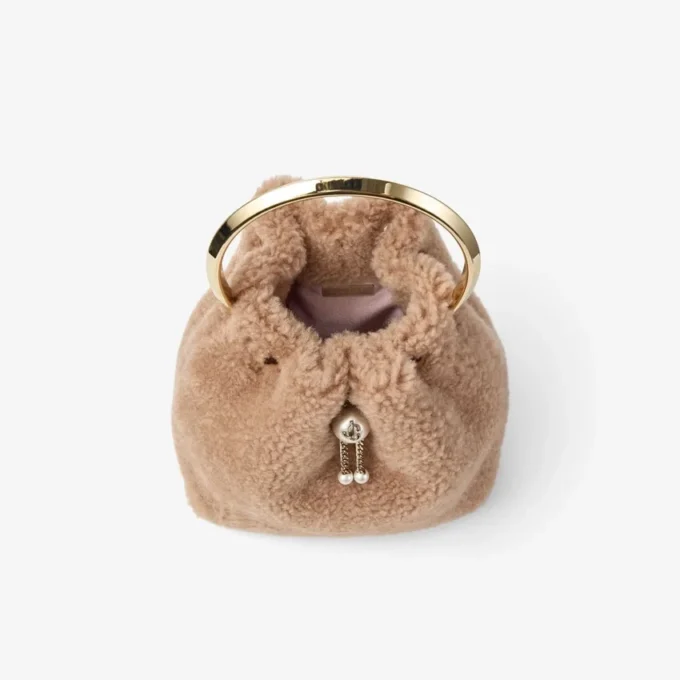 Bon Bon Toffee Bucket Bag with Metal Handle