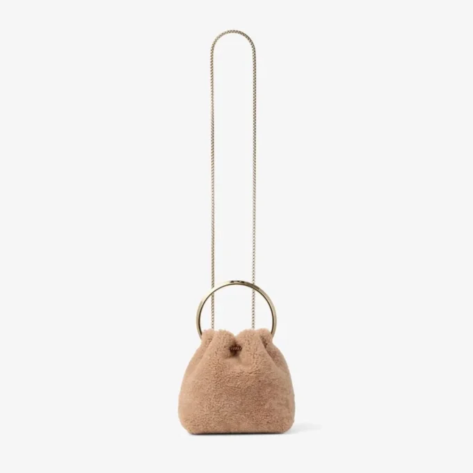 Bon Bon Toffee Bucket Bag with Metal Handle