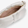Bonny Clutch Ivory Satin Clutch Bag