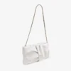Bonny Clutch Ivory Satin Clutch Bag