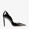 Brigitte 100 Black Patent Leather Pumps