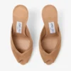 Brigitte Mule 100 Toffee Suede Mules