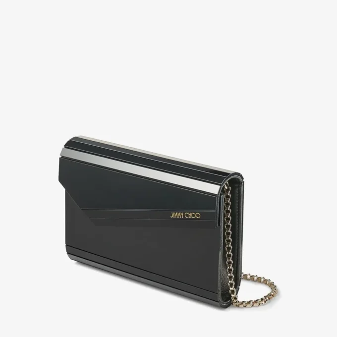Candy Black Acrylic Clutch Bag