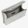 Candy Champagne Coarse Glitter Acrylic Clutch Bag