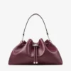 Cinch Medium Garnet Leather Shoulder Bag