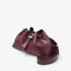 Cinch Medium Garnet Leather Shoulder Bag