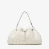 Cinch Medium Latte Knitted Wool Shoulder Bag