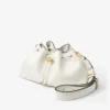 Cinch Medium Latte Leather Shoulder Bag