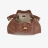 Cinch Medium Tan Leather Shoulder Bag