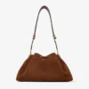 Cinch Medium Tan Suede Shoulder Bag