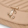 Curve Clutch Chai Quilted Biker Leather Clutch Bag