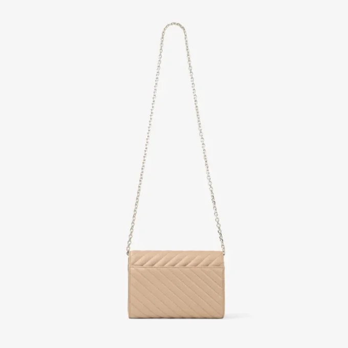 Curve Clutch Chai Quilted Biker Leather Clutch Bag