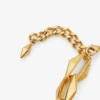 Diamond Chain Necklace Gold-Finish Diamond Chain Necklace