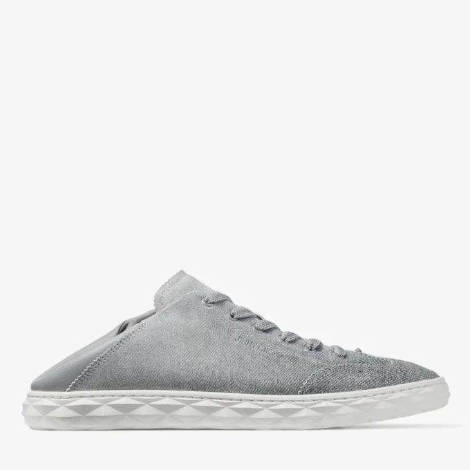 Diamond Flex M Dove Denim Suede Mix Low Top Trainers