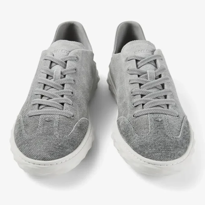 Diamond Flex M Dove Denim Suede Mix Low Top Trainers