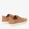 Diamond Flex M Toffee Mix Leather Mix and Textured Air Mesh Low Top Trainers