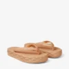 Diamond Flip Flop Caramel Rubber Flip-Flops
