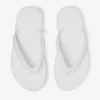 Diamond Flip Flop Optical White Rubber Flats
