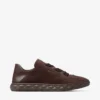 Diamond Light Flex F Chocolate Suede and Leather Trainers